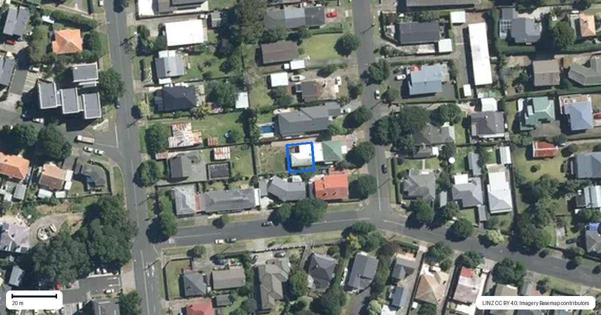 Property context map for 4A Huapai Street, Onehunga, Auckland