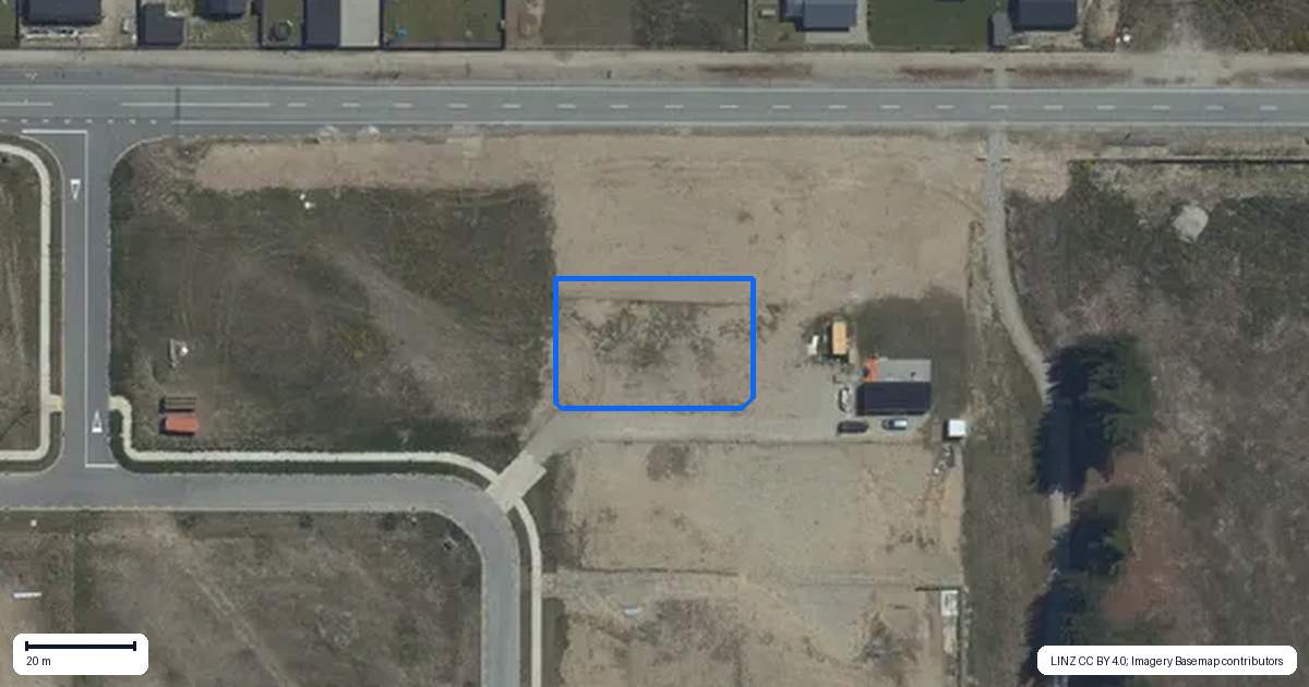 Property context map for 9 Lost Burn Road, Lake Hawea