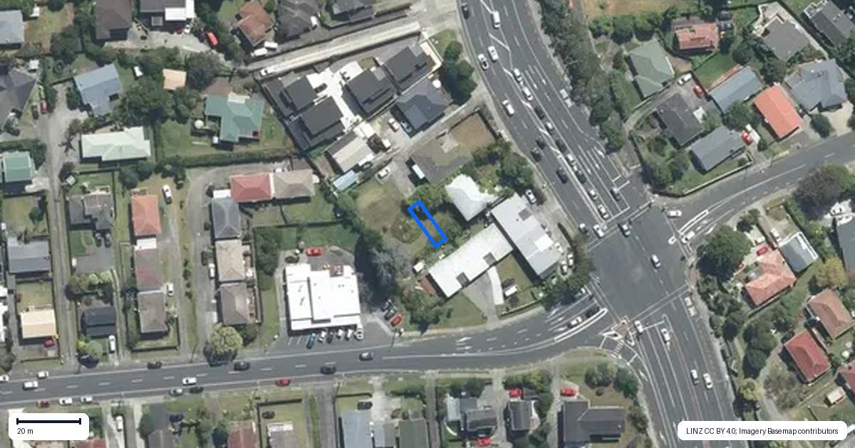 Property context map for 7/506 Glenfield Road, Bayview, Auckland