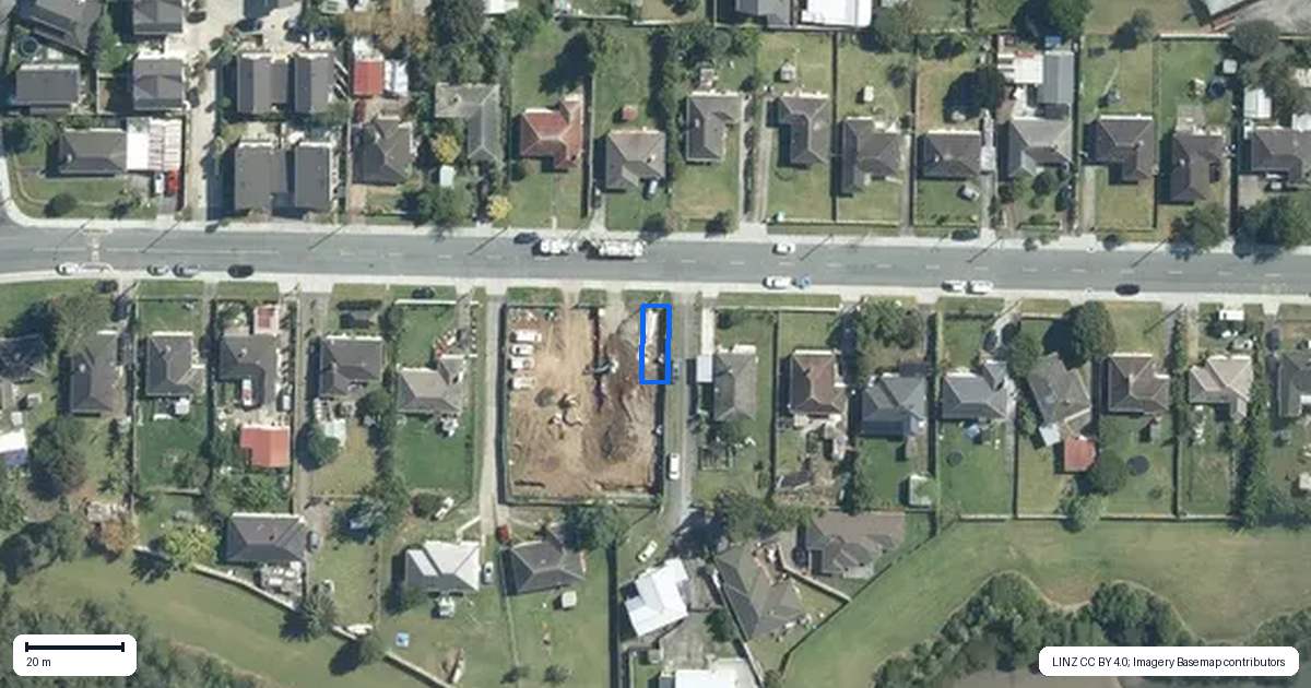 Property context map for 1/396 Panama Road, Mount Wellington, Auckland