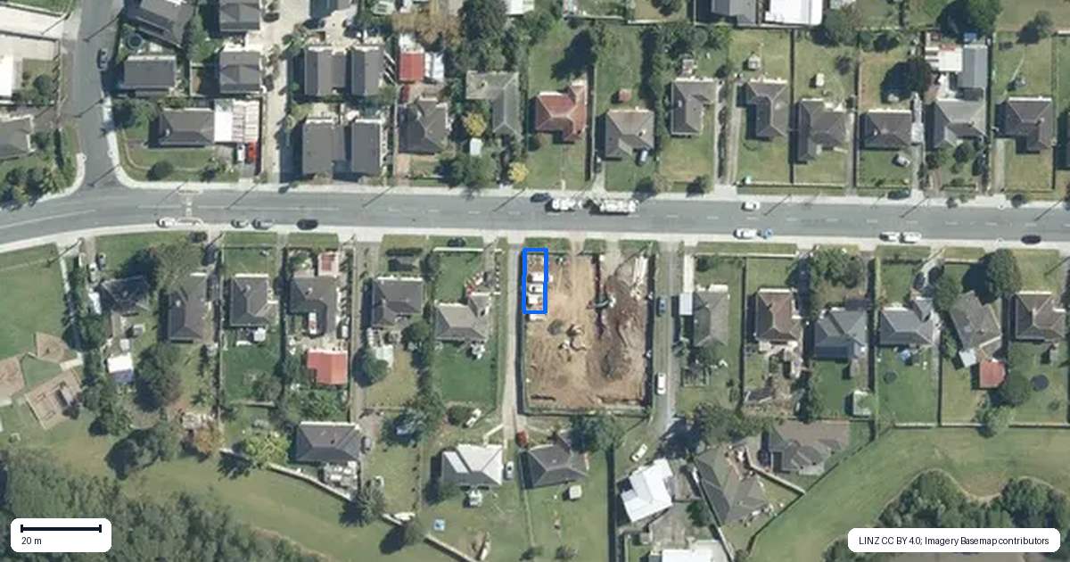 Property context map for 12/396 Panama Road, Mount Wellington, Auckland
