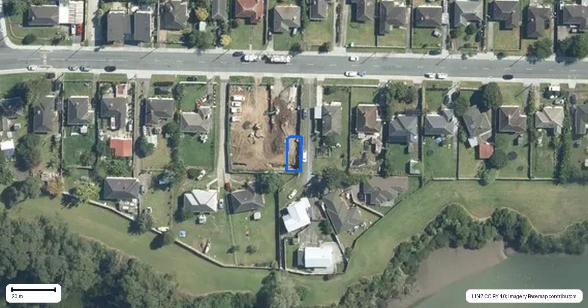 Property context map for 4/396 Panama Road, Mount Wellington, Auckland