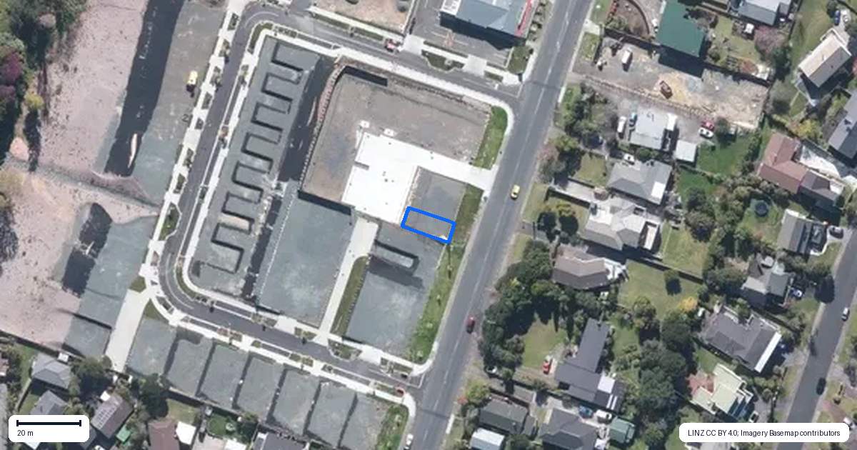 Property context map for 1/48 Moire Road, Massey, Auckland