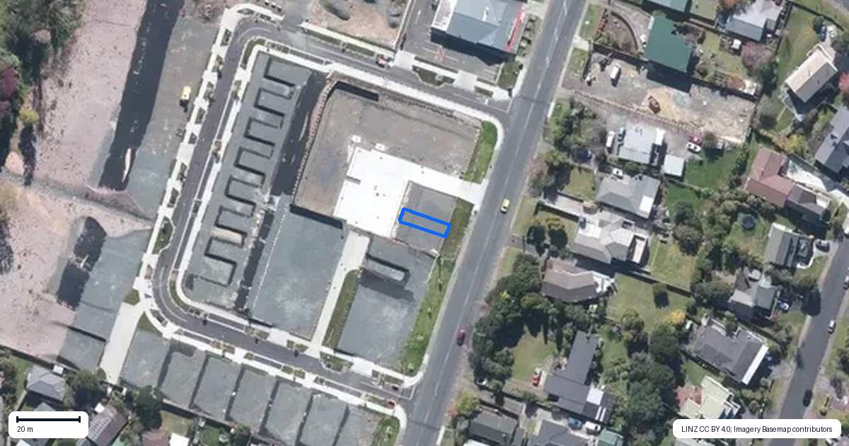 Property context map for 2/48 Moire Road, Massey, Auckland