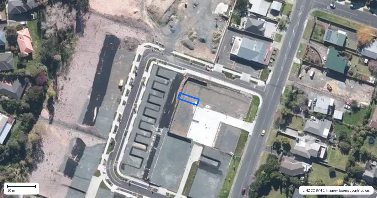 Property context map for 10/48 Moire Road, Massey, Auckland