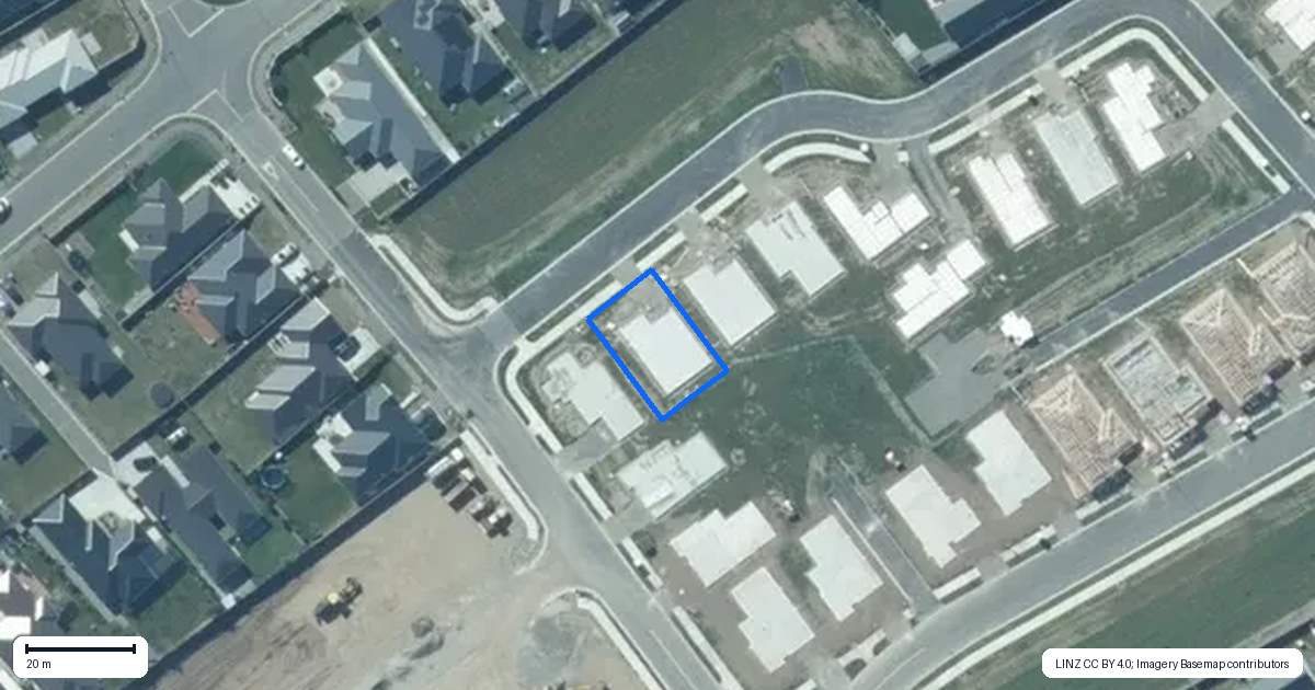 Property context map for 4 Scots Drive, Rolleston