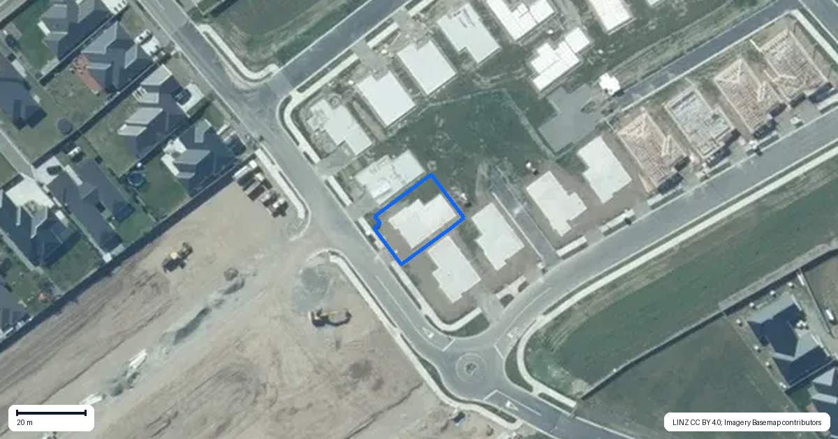 Property context map for 39 Lennon Drive, Rolleston