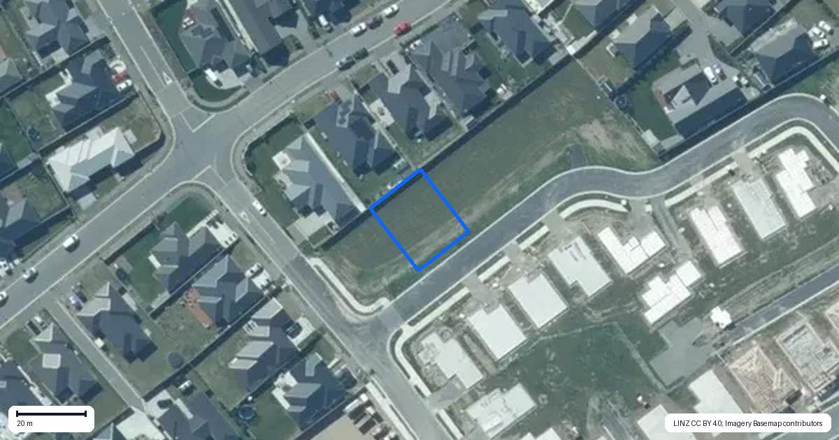 Property context map for 3 Scots Drive, Rolleston