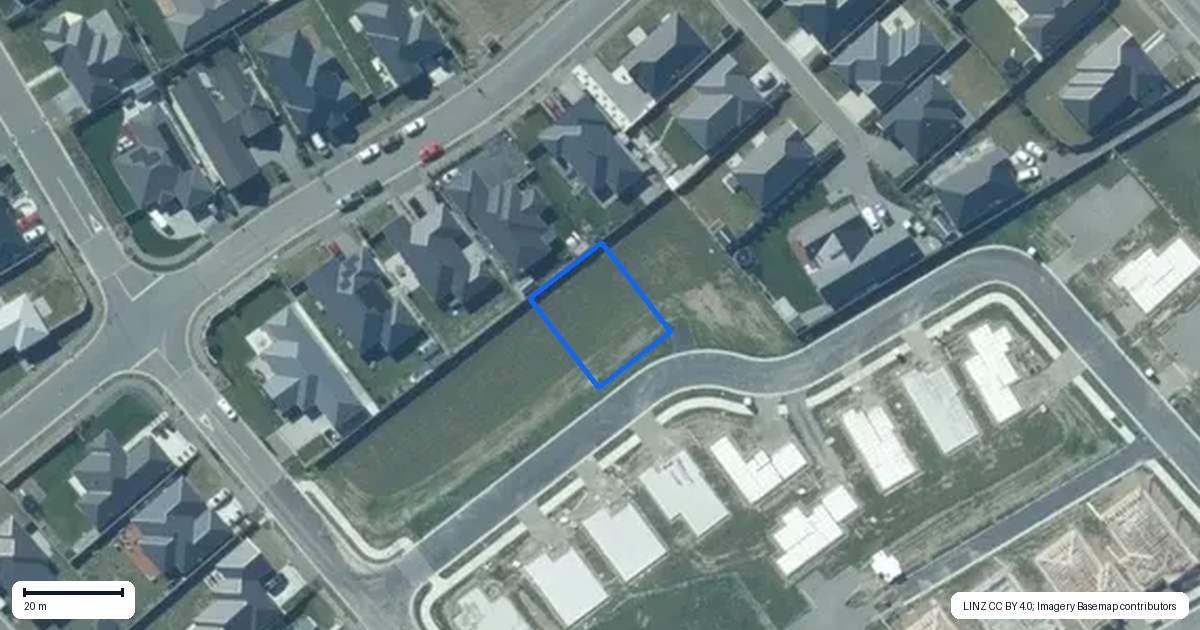 Property context map for 7 Scots Drive, Rolleston