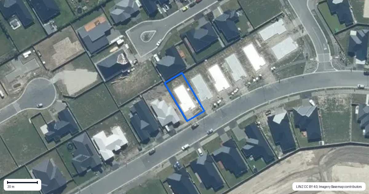 Property context map for 103 Ed Hillary Drive, Rolleston