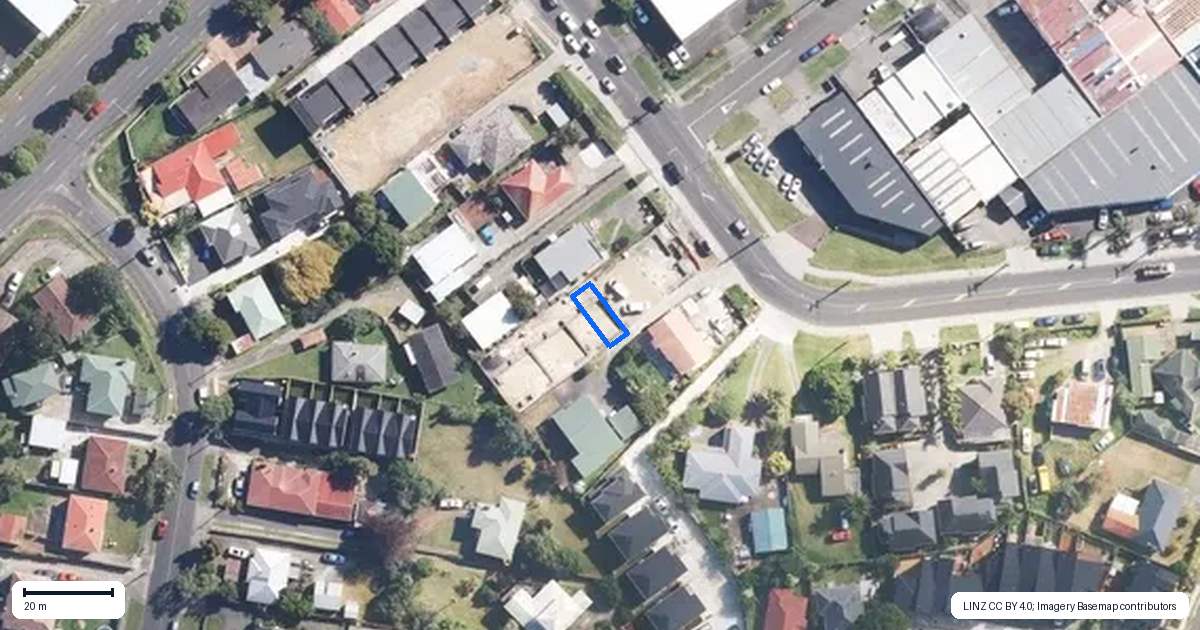 Property context map for 16 Binsted Road, New Lynn, Auckland