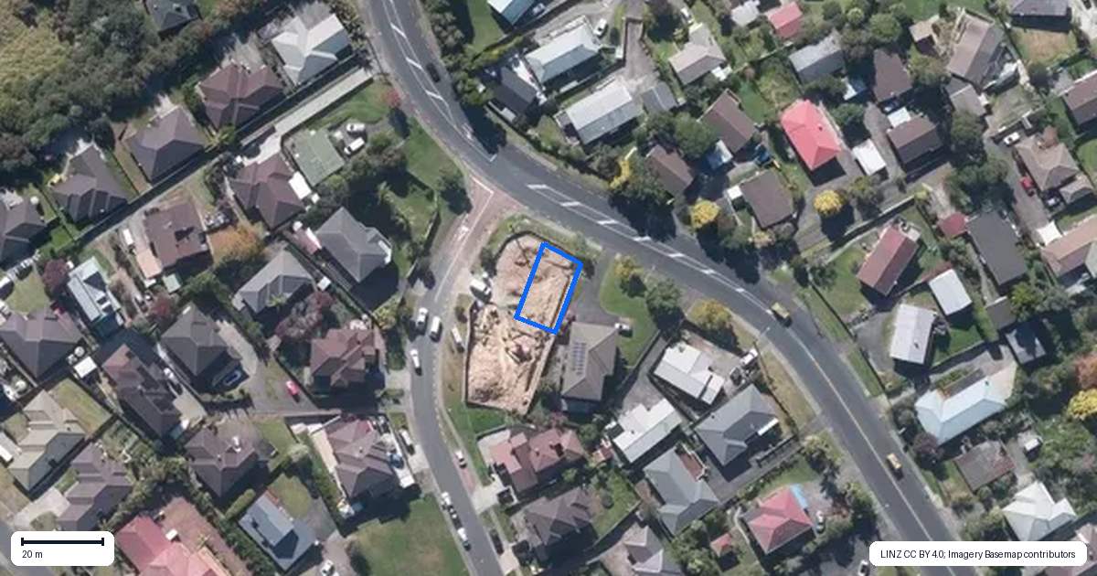 Property context map for 2B Gordon Stanley Drive, Massey, Auckland
