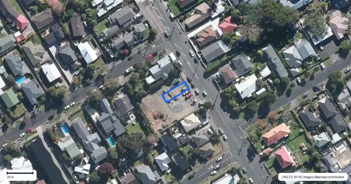 Property context map for 3/282 Point Chevalier Road, Point Chevalier, Auckland