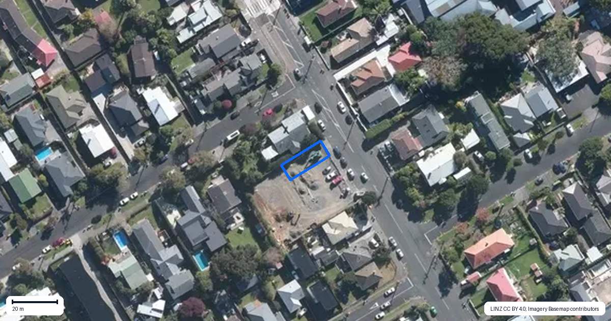 Property context map for 4/282 Point Chevalier Road, Point Chevalier, Auckland