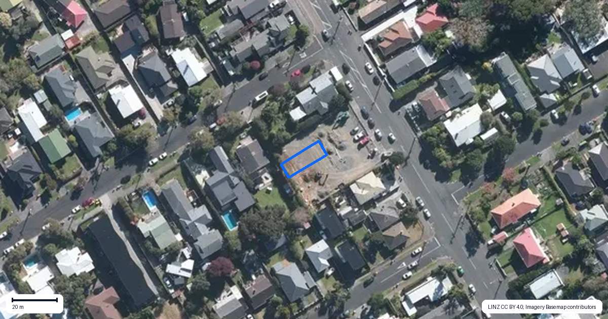 Property context map for 7/282 Point Chevalier Road, Point Chevalier, Auckland