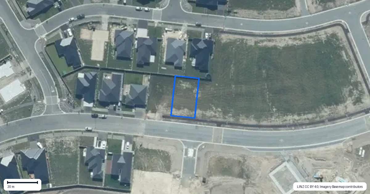Property context map for 123 Ed Hillary Drive, Rolleston