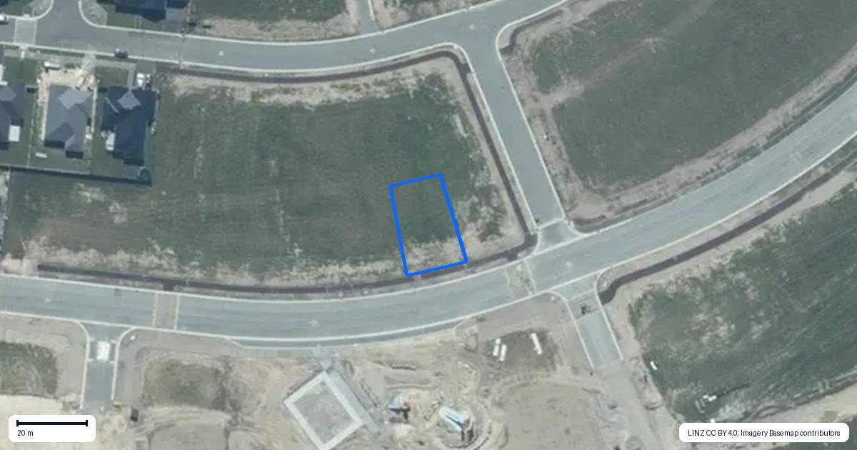 Property context map for 135 Ed Hillary Drive, Rolleston