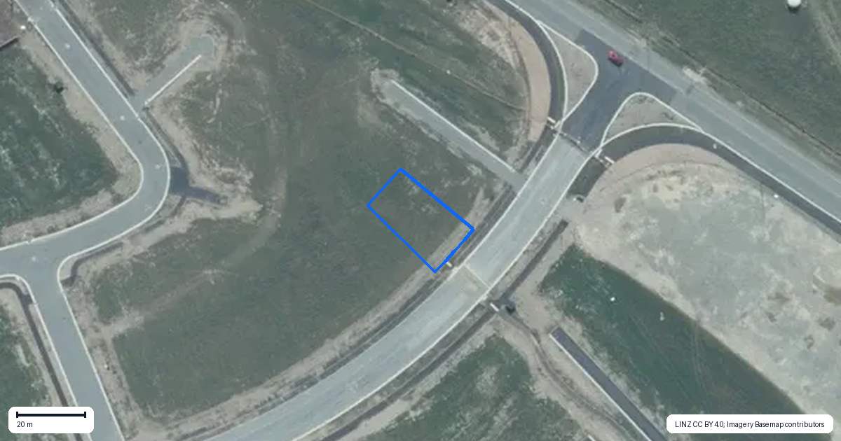 Property context map for 153 Ed Hillary Drive, Rolleston