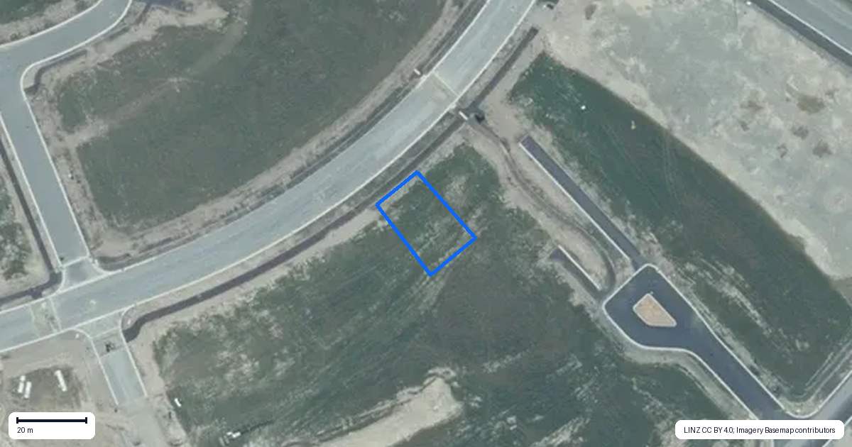 Property context map for 150 Ed Hillary Drive, Rolleston