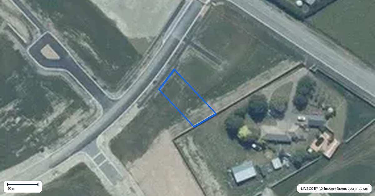 Property context map for 7 Falcons View Drive, Rolleston