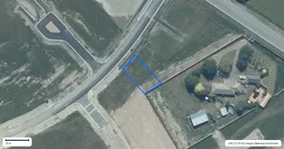Property context map for 9 Falcons View Drive, Rolleston