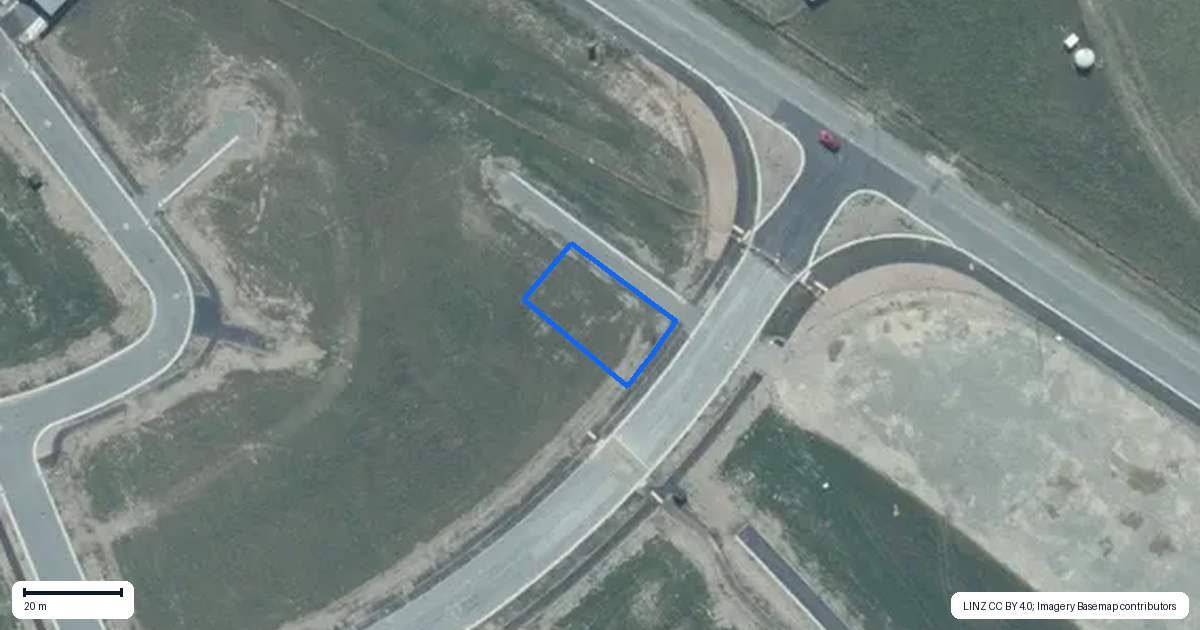 Property context map for 155 Ed Hillary Drive, Rolleston