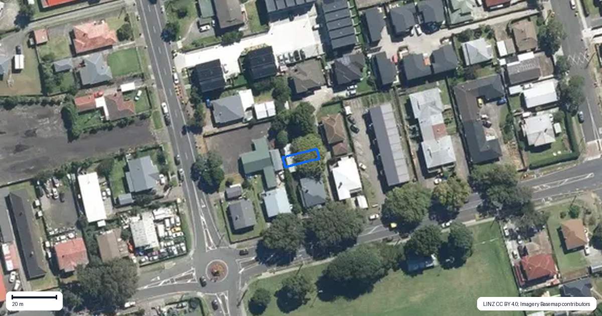 Property context map for 4/44 Avenue Road, Otahuhu, Auckland