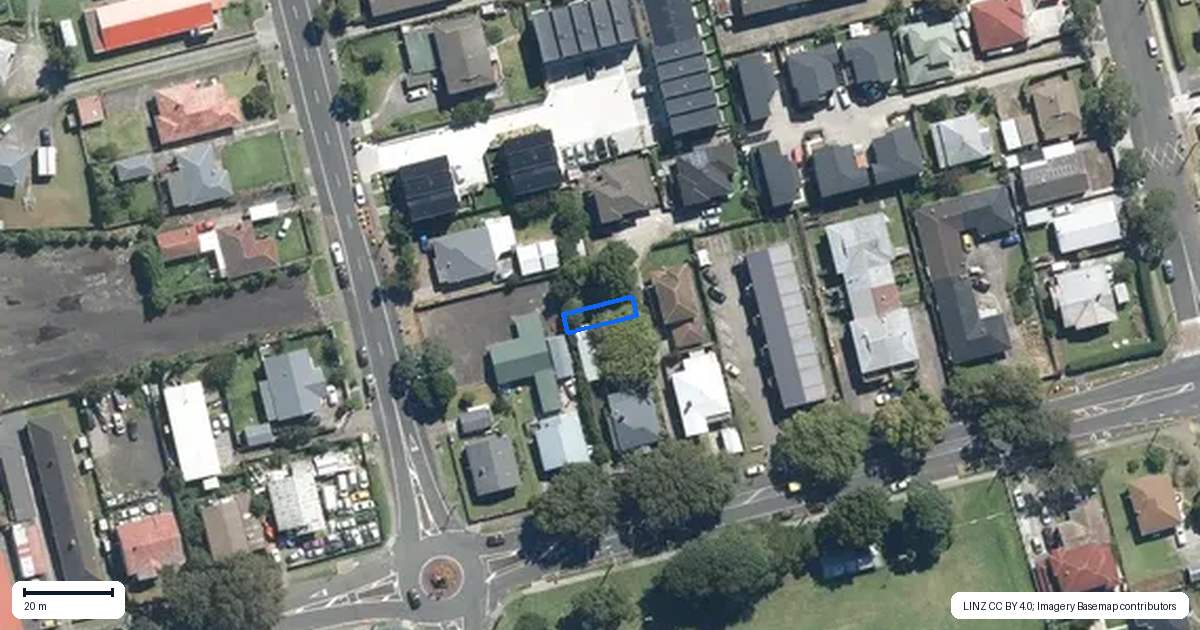 Property context map for 6/44 Avenue Road, Otahuhu, Auckland