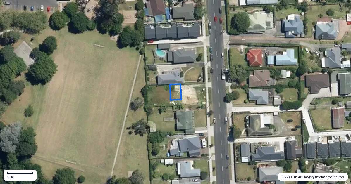 Property context map for 205C Whitney Street, Blockhouse Bay, Auckland