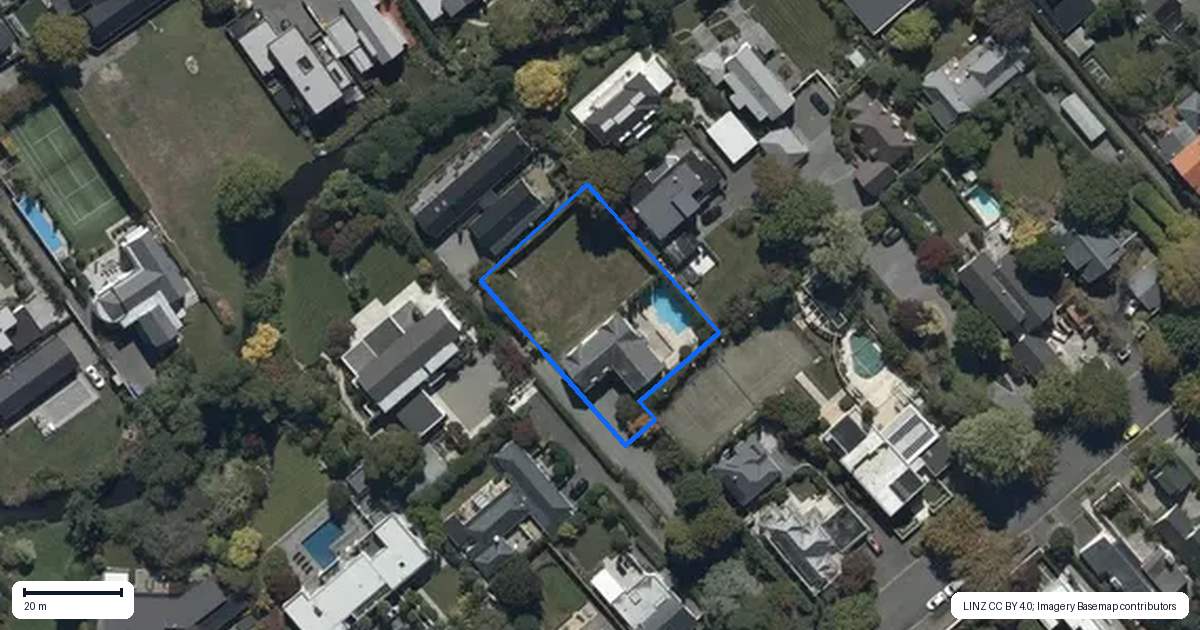 Property context map for 15A Snowdon Road, Fendalton, Christchurch
