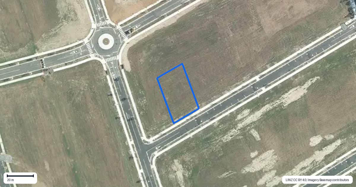 Property context map for 16 Takarangi Road, Clevedon