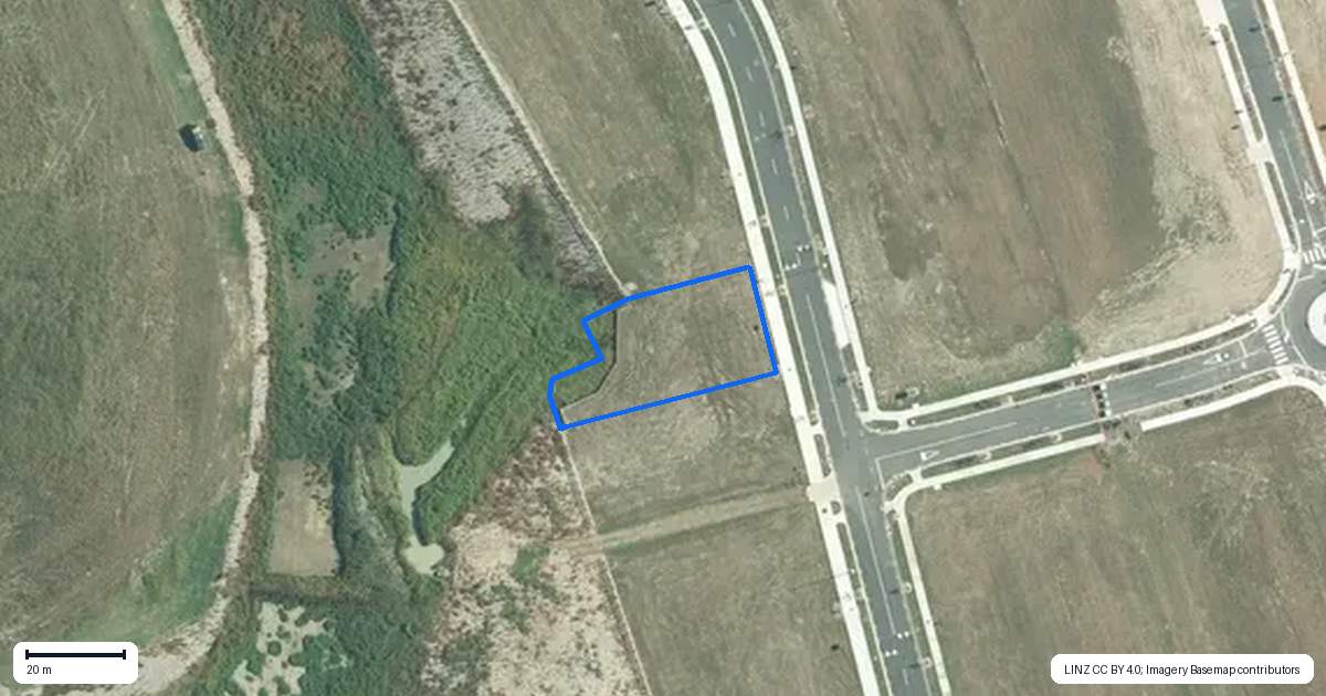 Property context map for 22 Pureirei Drive, Clevedon