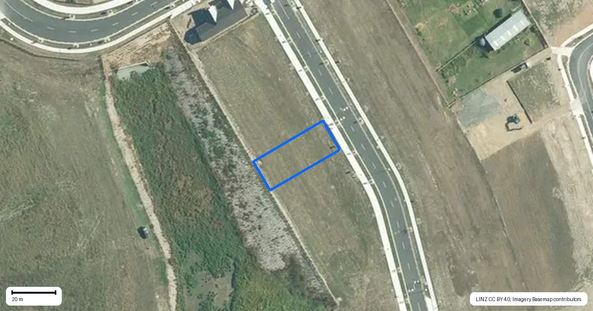 Property context map for 12 Pureirei Drive, Clevedon