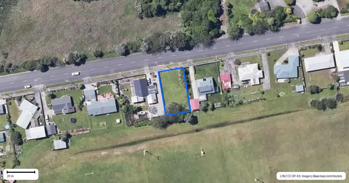 Property context map for 71A Eastons Road, Westport