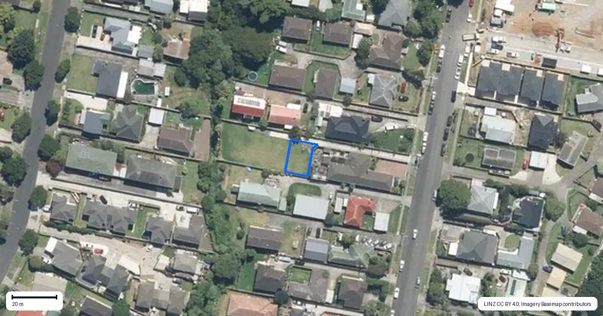 Property context map for 1/31A Earlsworth Road, Mangere East, Auckland