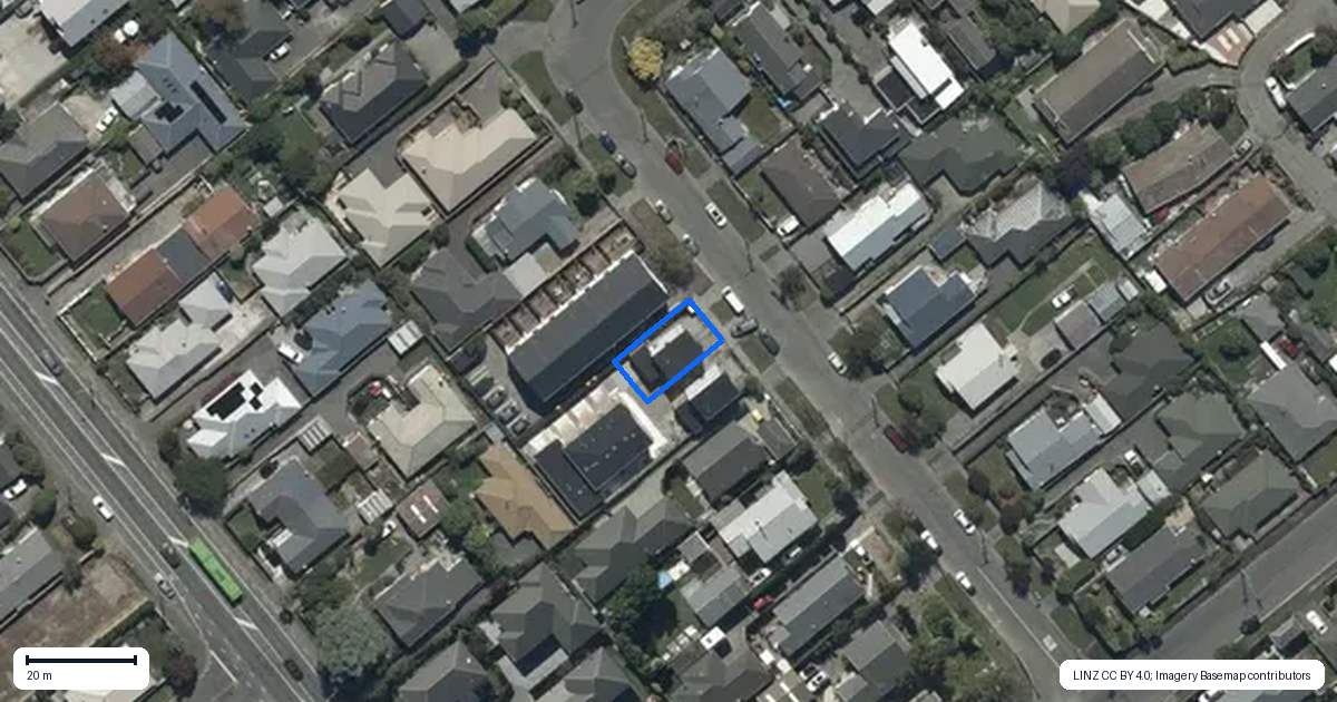 Property context map for 2/33 Diamond Avenue, Spreydon, Christchurch