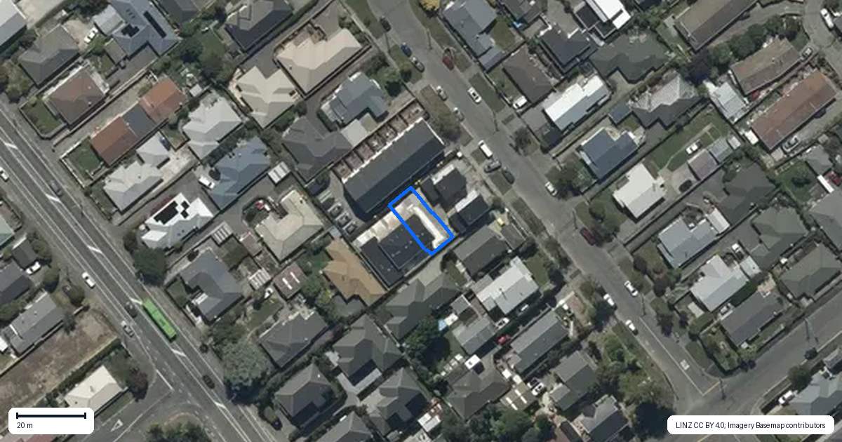 Property context map for 3/33 Diamond Avenue, Spreydon, Christchurch