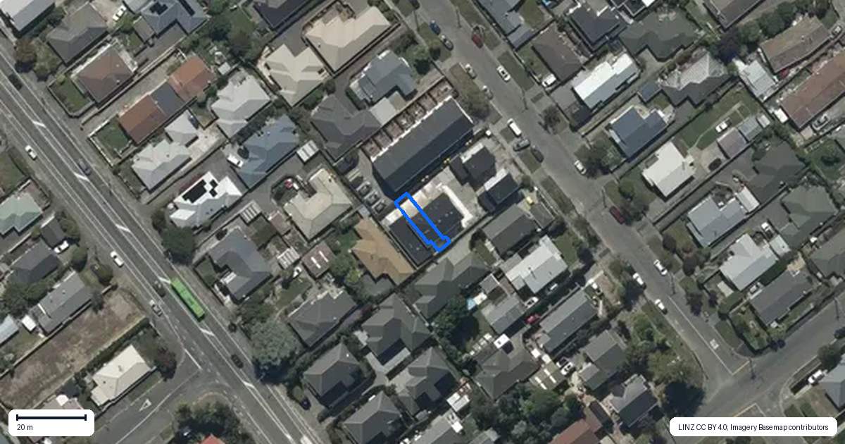 Property context map for 5/33 Diamond Avenue, Spreydon, Christchurch