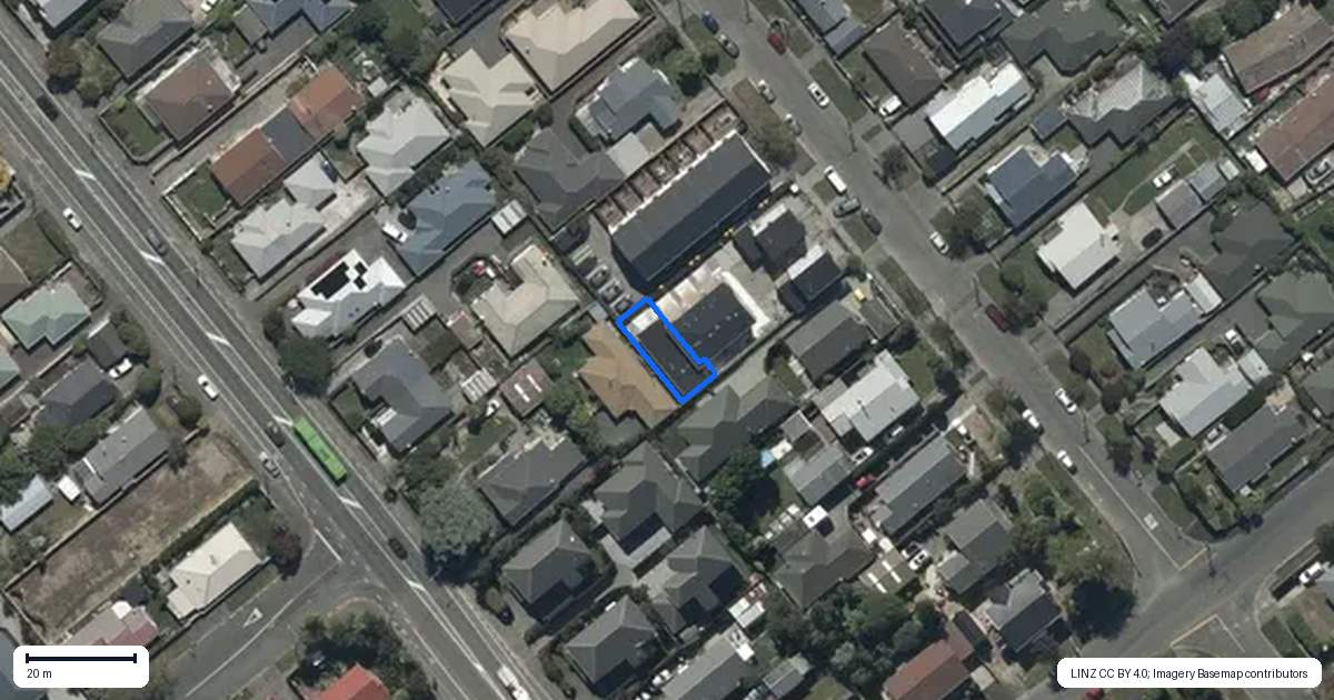 Property context map for 6/33 Diamond Avenue, Spreydon, Christchurch