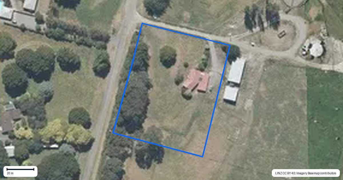 Property context map for 225 Murphys Line, South Featherston, Featherston