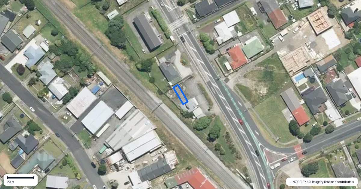 Property context map for 4/265 Great South Road, Manurewa, Auckland