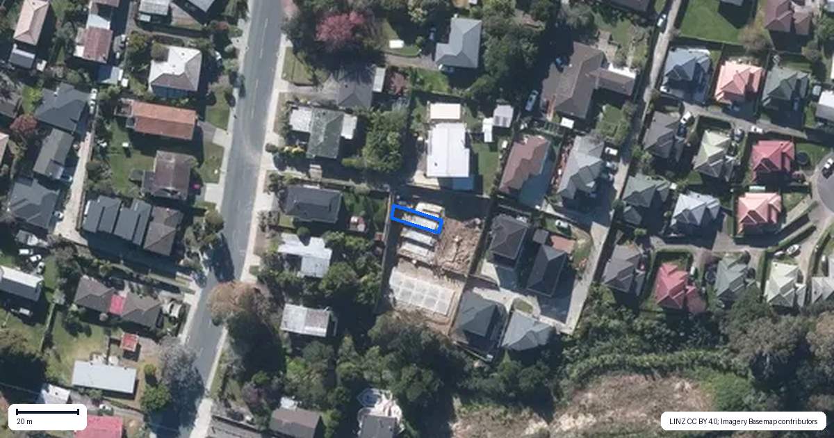 Property context map for 2/16 Reynella Drive, Massey, Auckland