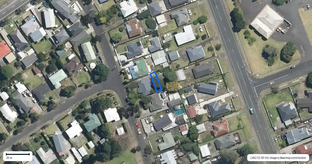 Property context map for 4/9 Kamaka Road, Mangere Bridge, Auckland