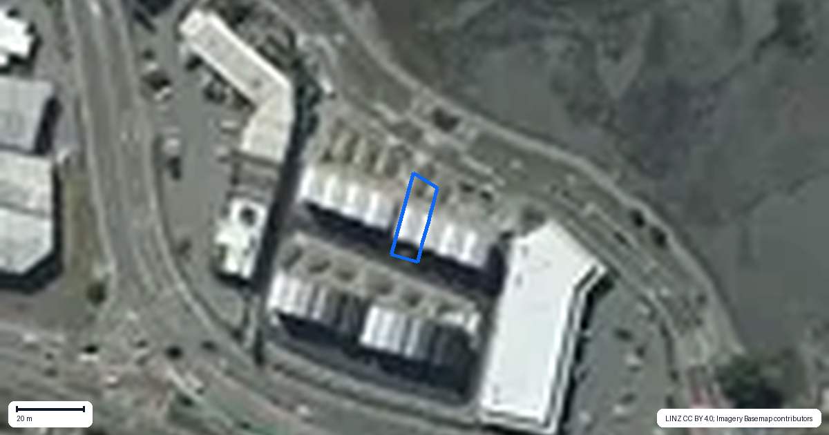 Property context map for 4/5 Tidal View, Ferrymead, Christchurch