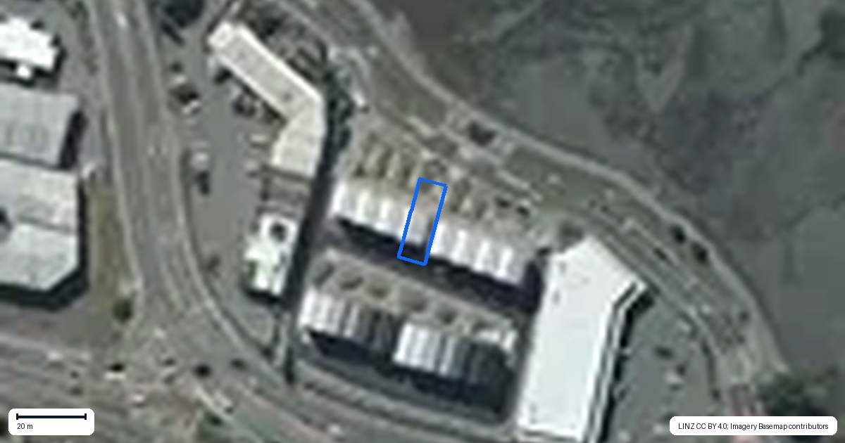 Property context map for 5/5 Tidal View, Ferrymead, Christchurch
