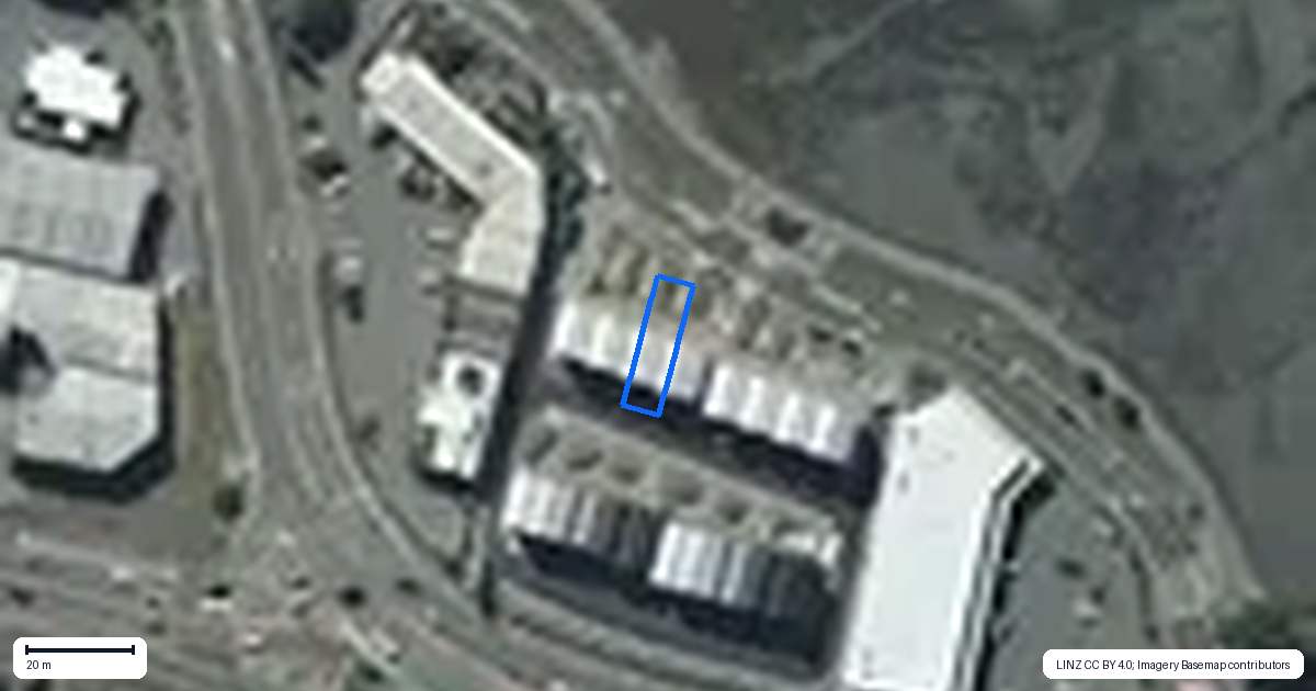 Property context map for 6/5 Tidal View, Ferrymead, Christchurch