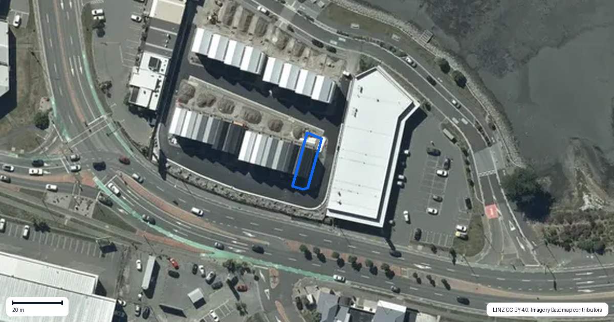 Property context map for 9/5 Tidal View, Ferrymead, Christchurch