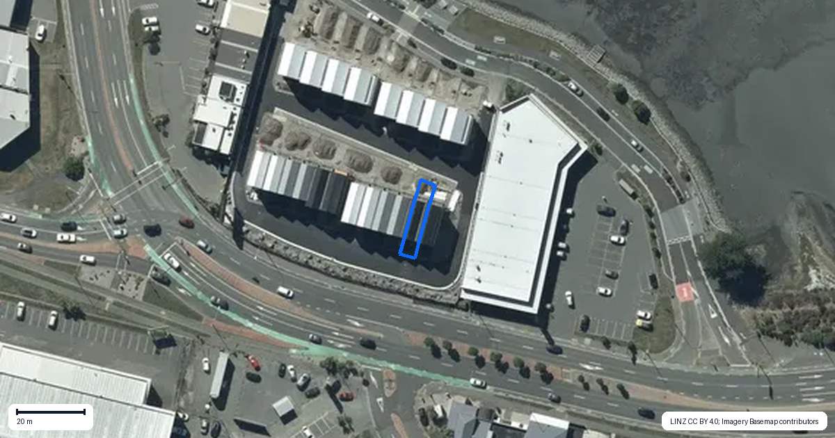 Property context map for 10/5 Tidal View, Ferrymead, Christchurch