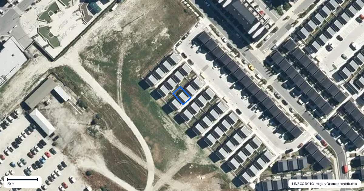 Property context map for 57 Bleakley Lane, Frankton, Queenstown