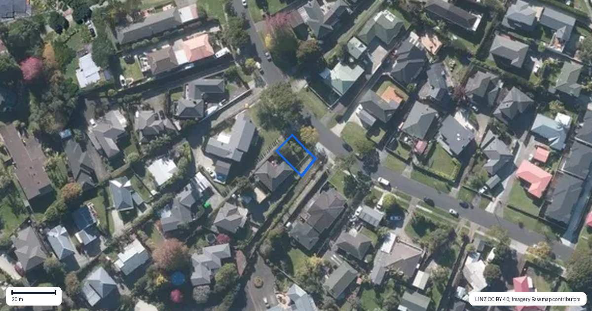 Property context map for 1/59 Howe Street, Howick, Auckland